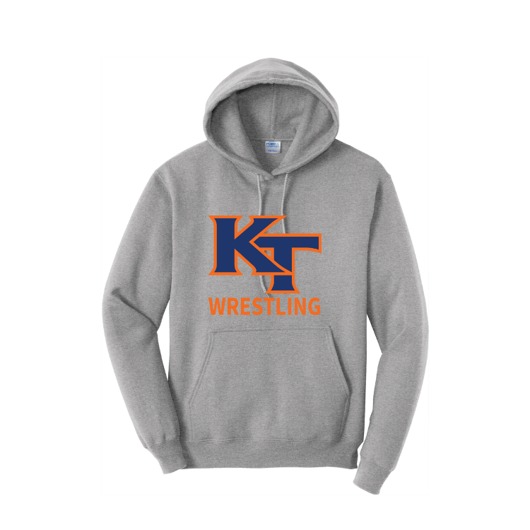 KT Wrestling - ADULT Fleece Pullover Hooded Sweatshirt (PC78H)