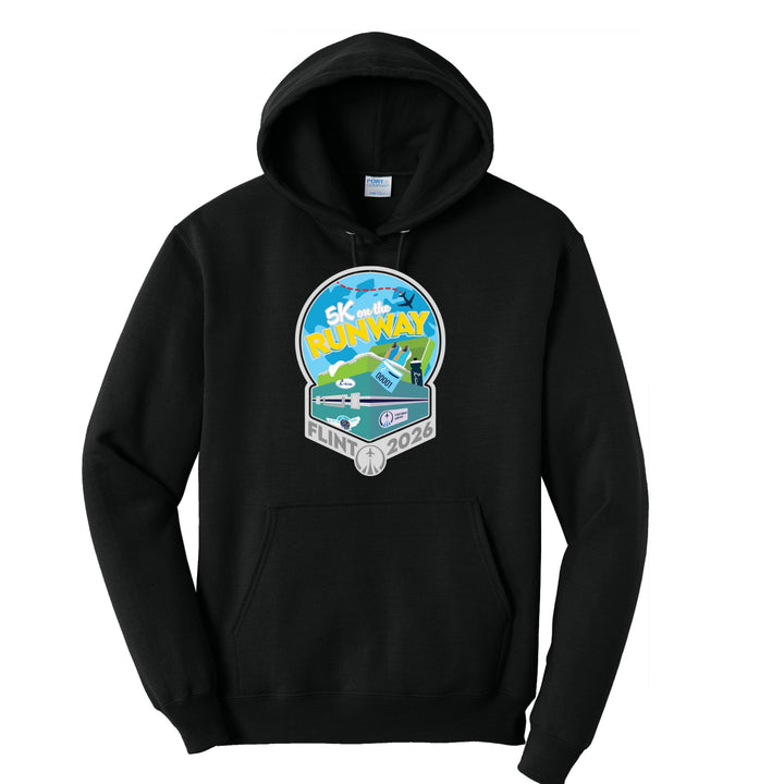Crim - 5K on the RUNway - Adult Unisex Fleece Hooded Sweatshirt (PC78H)