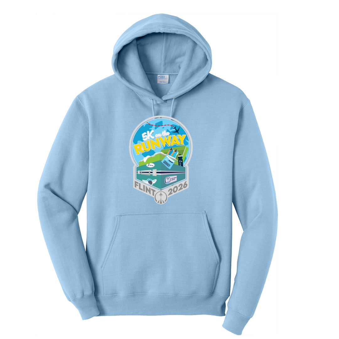 Crim - 5K on the RUNway - Adult Unisex Fleece Hooded Sweatshirt (PC78H)