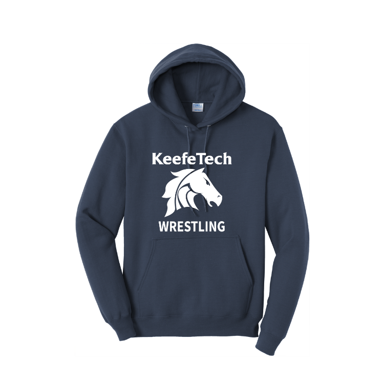 KT Wrestling - ADULT Fleece Pullover Hooded Sweatshirt (PC78H)