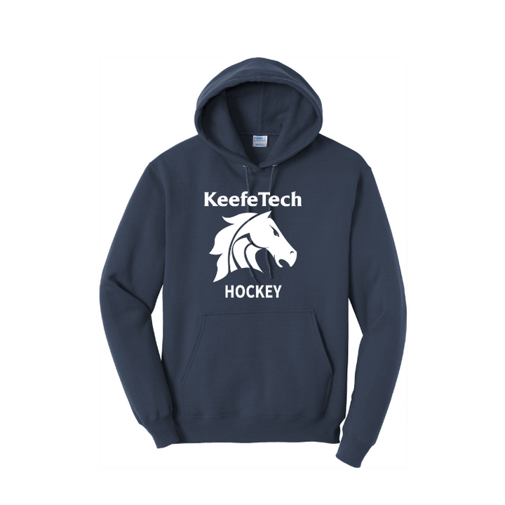 Keefe Tech Hockey - Port & Company® Core Fleece Pullover Hooded Sweatshirt (PC78H)