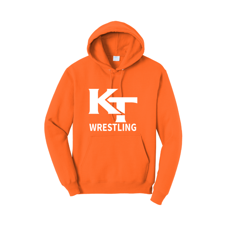 KT Wrestling - ADULT Fleece Pullover Hooded Sweatshirt (PC78H)