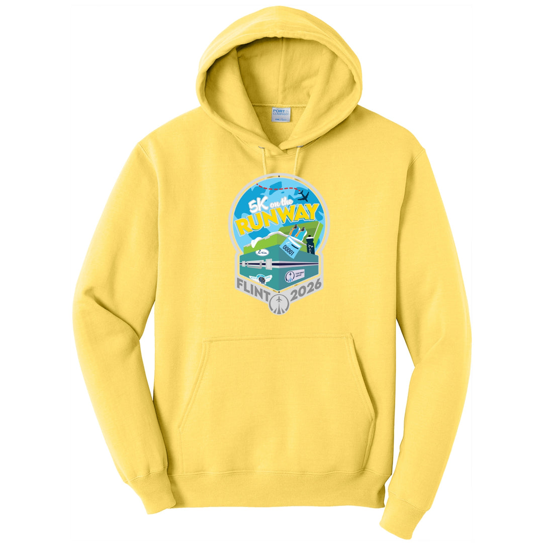 Crim - 5K on the RUNway - Adult Unisex Fleece Hooded Sweatshirt (PC78H)