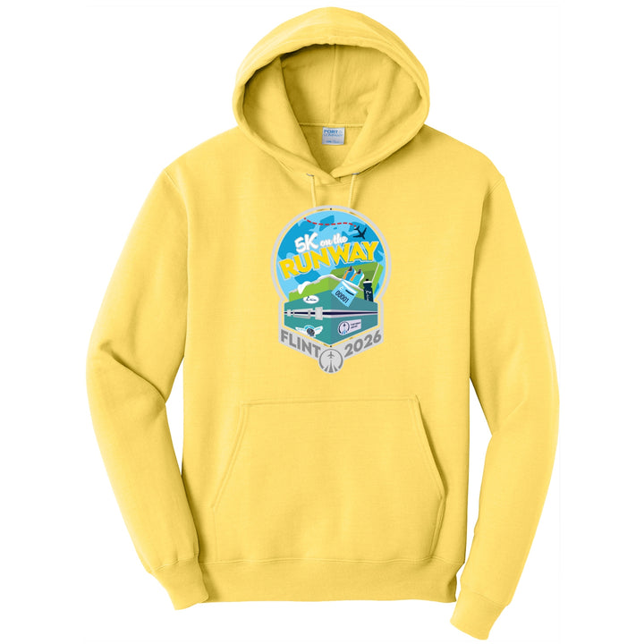 Crim - 5K on the RUNway - Adult Unisex Fleece Hooded Sweatshirt (PC78H)