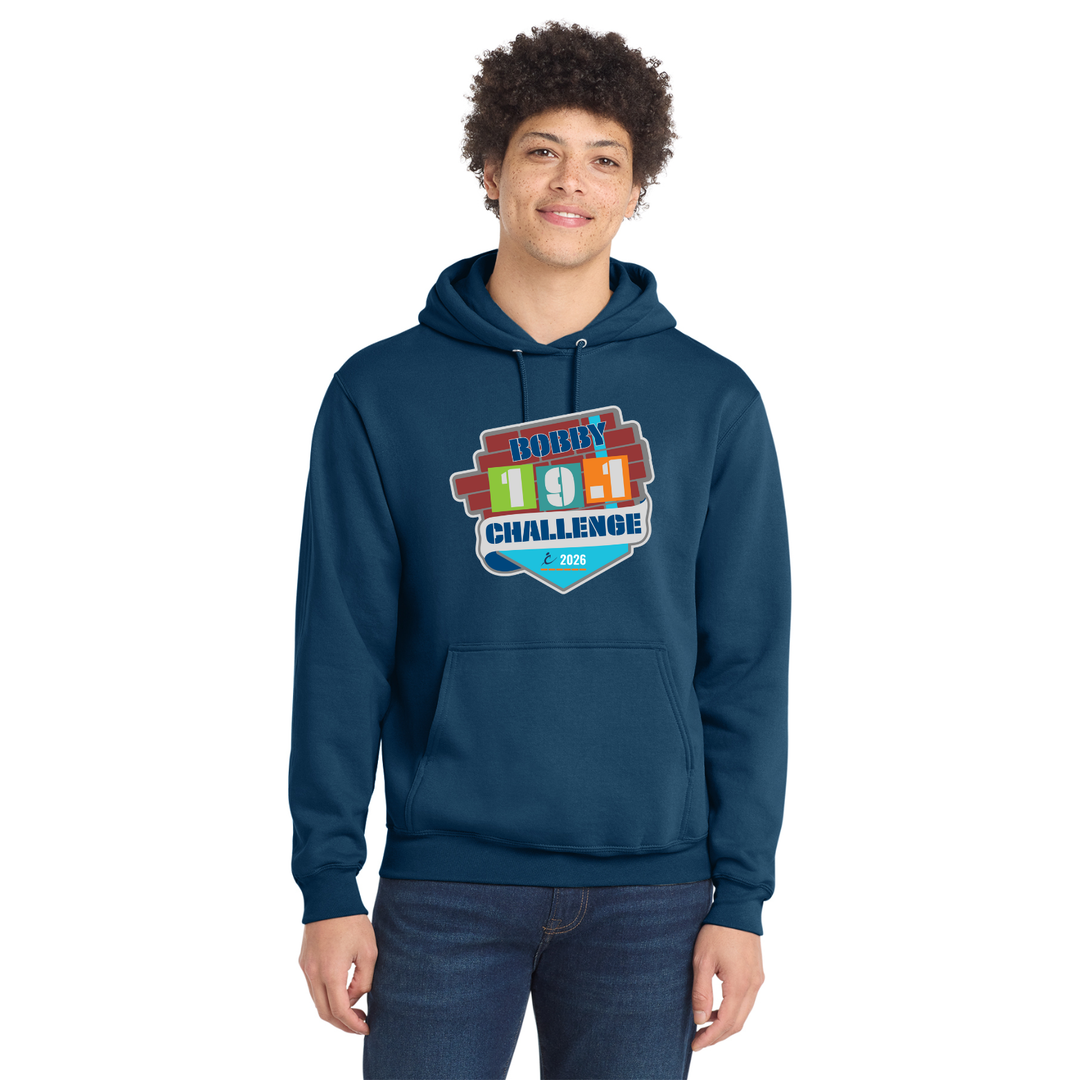 Crim - Bobby Challenge- Adult Unisex Fleece Hooded Sweatshirt (PC78H)