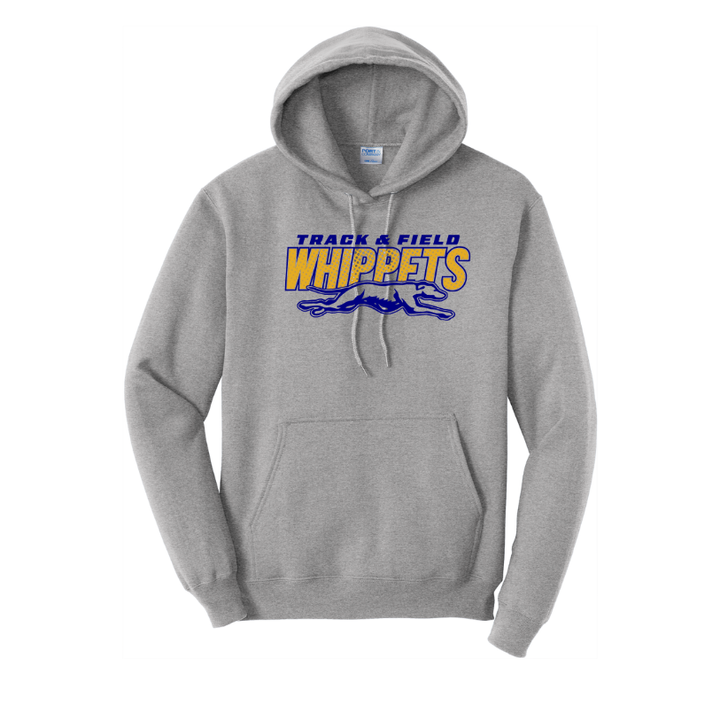 Downingtown West XC and T&F - Unisex Fleece Pullover Hooded Sweatshirt (PC78H)