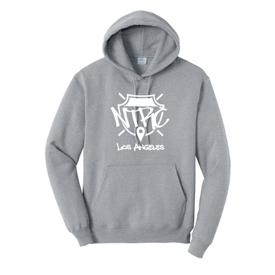 Sudadera unisex con capucha de polar "Live In" de Night Terrors Run Crew 