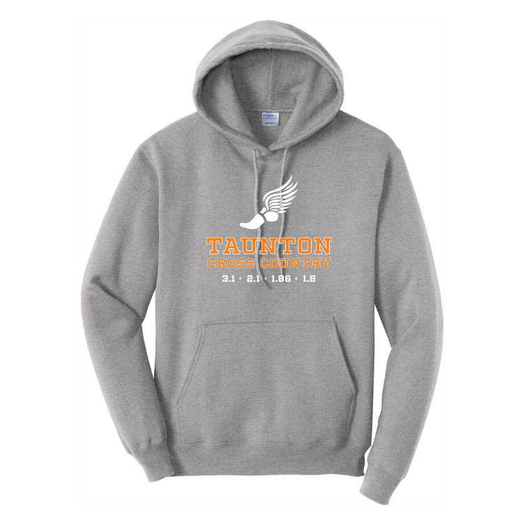 Taunton Cross Country - Men's Fleece Pullover Hooded Sweatshirt (PC78H)