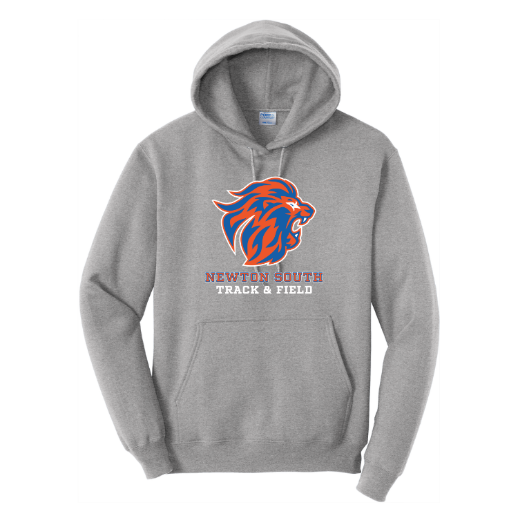 Newton South Track and Field - Unisex Fleece Pullover Hooded Sweatshirt (PC78H)