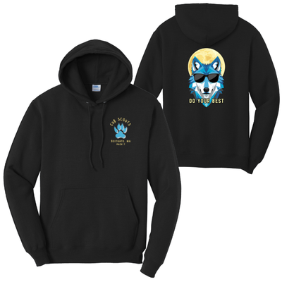 Scituate Cub Scouts Pack 7 Class B - Adult Fleece Pullover Hooded Sweatshirt (PC78H)
