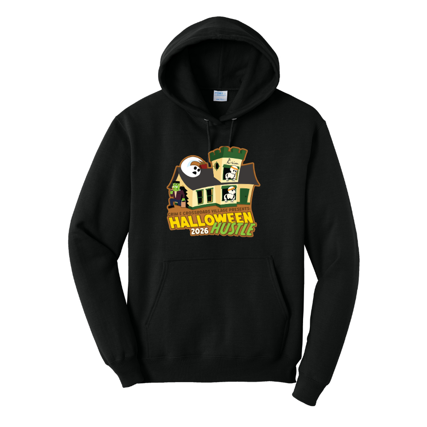 Crim Halloween Hustle 2026 - Adult Unisex Fleece Hooded Sweatshirt (PC78H)