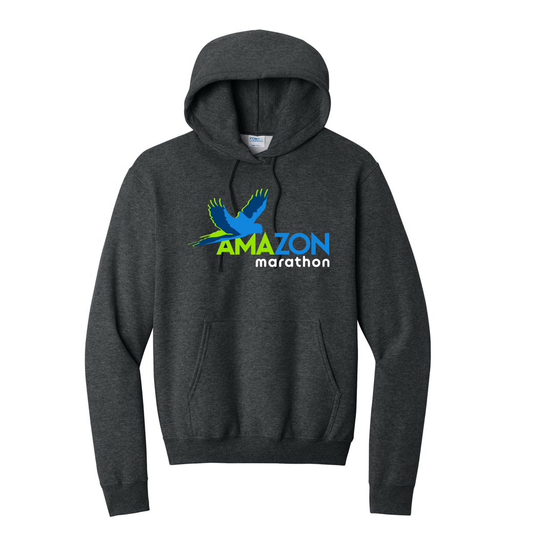 Amazon Marathon - Unisex Fleece Pullover Hooded Sweatshirt (PC78H)