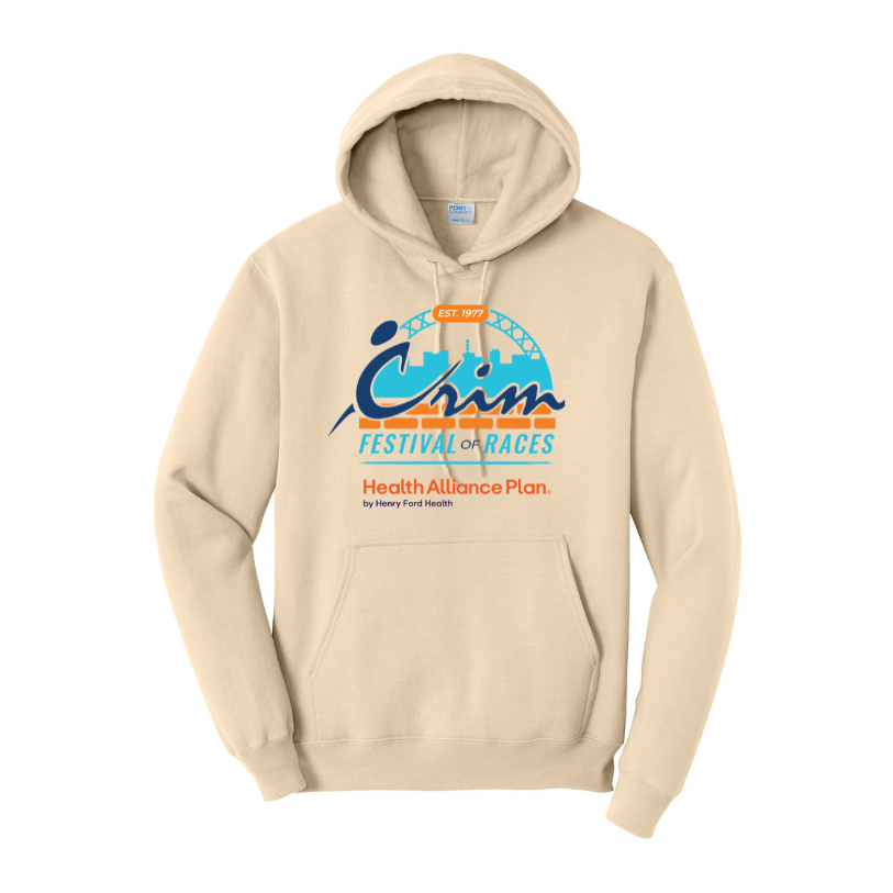 Crim Health Alliance Plan - "Live In" Unisex Fleece Pullover Hooded Sweatshirt