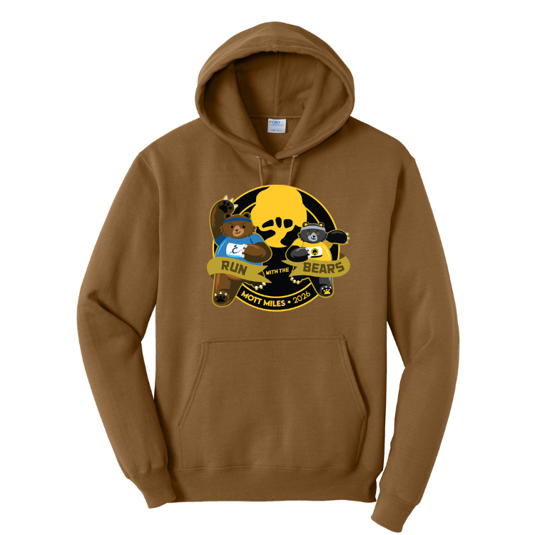 Crim Mott Miles 2026 - "Live In" Unisex Fleece Pullover Hooded Sweatshirt