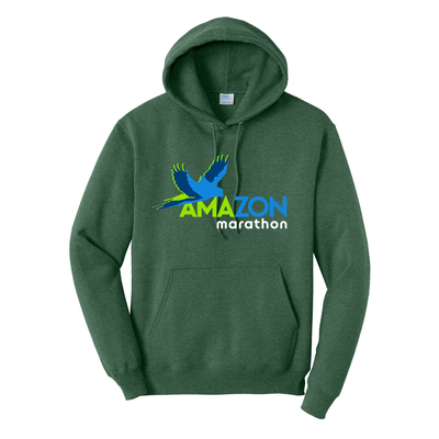 Amazon Marathon - Unisex Fleece Pullover Hooded Sweatshirt (PC78H)