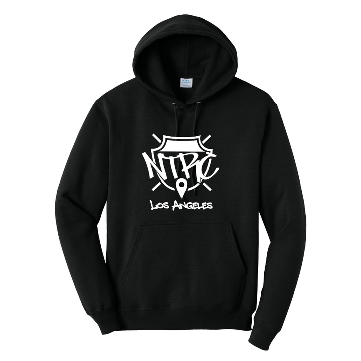 Sudadera unisex con capucha de polar "Live In" de Night Terrors Run Crew 