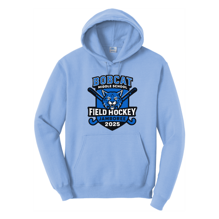 Bobcat Field Hockey - ADULT Fleece Pullover Hooded Sweatshirt (PC78H)