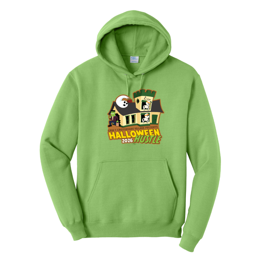 Crim Halloween Hustle 2026 - Adult Unisex Fleece Hooded Sweatshirt (PC78H)
