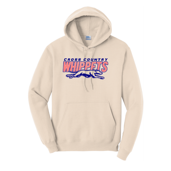 Downingtown West XC and T&F - Unisex Fleece Pullover Hooded Sweatshirt (PC78H)