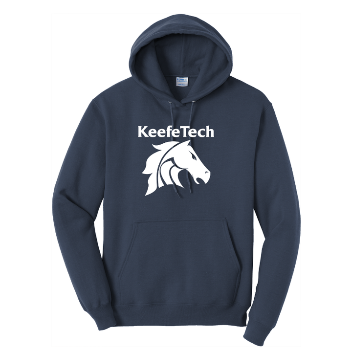 Keefe Tech High School - Fleece Pullover Hooded Sweatshirt (PC78H)