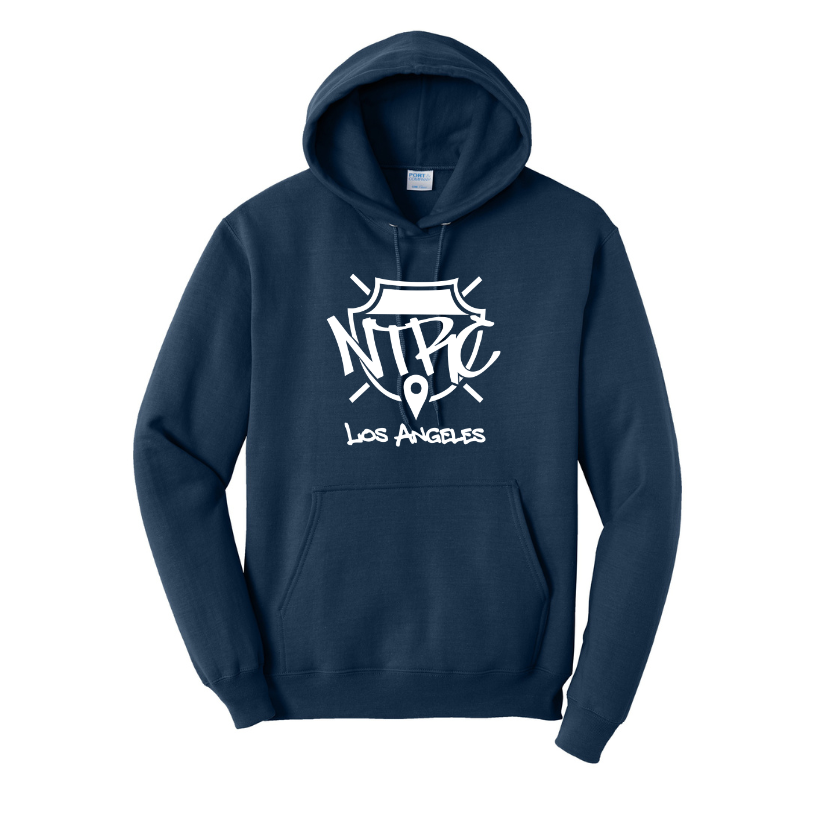Sudadera unisex con capucha de polar "Live In" de Night Terrors Run Crew 