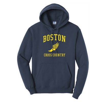Boston Latin Academy Cross Country - Men's Fleece Pullover Hooded Sweatshirt (PC78H)