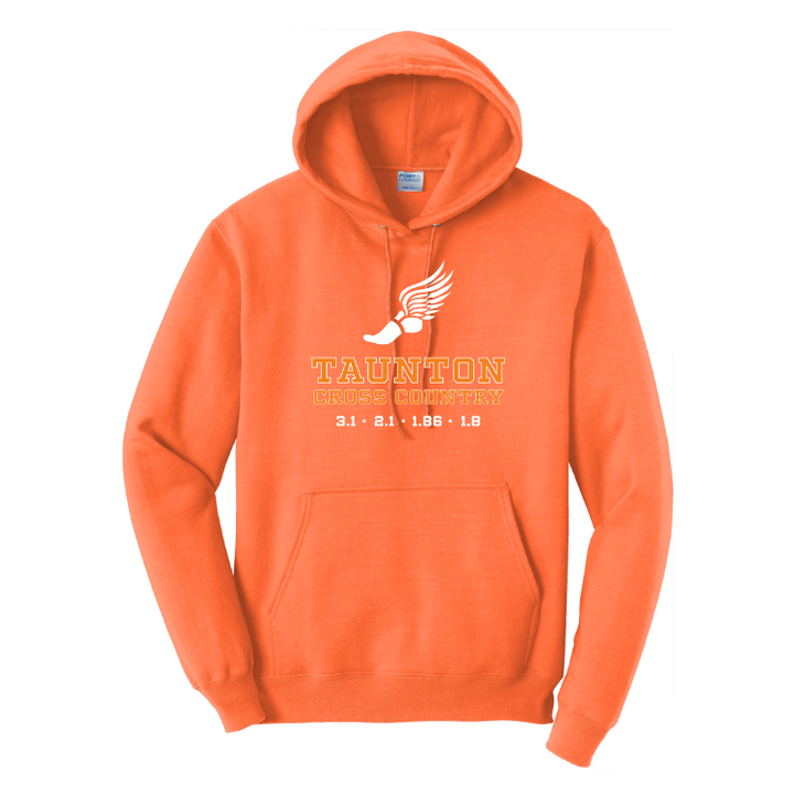 Taunton Cross Country - Men's Fleece Pullover Hooded Sweatshirt (PC78H)