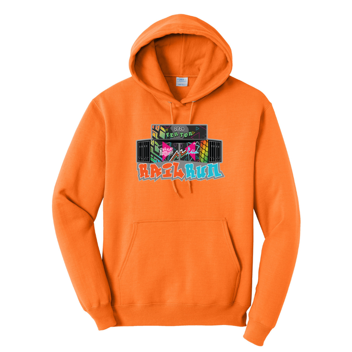 Sudadera unisex con capucha de polar "Live In" de Crim RailRun 5K 