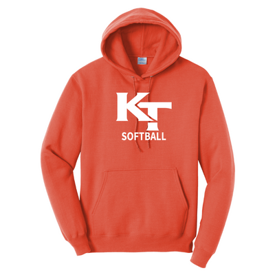 Keefe Tech Softball - Fleece Pullover Hooded Sweatshirt (PC78H)