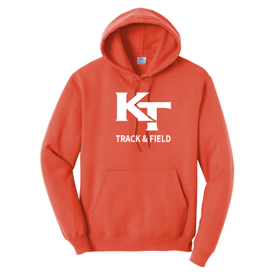 Keefe Tech Track and Field - Fleece Pullover Hooded Sweatshirt (PC78H)