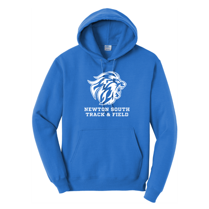 Newton South Track and Field - Unisex Fleece Pullover Hooded Sweatshirt (PC78H)