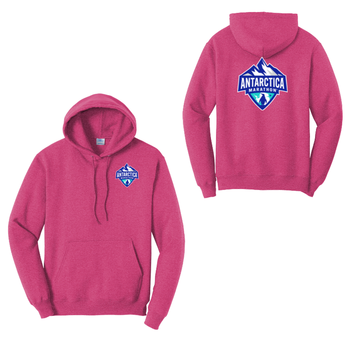 Antarctica Marathon - Unisex Fleece Pullover Hooded Sweatshirt (PC78H)