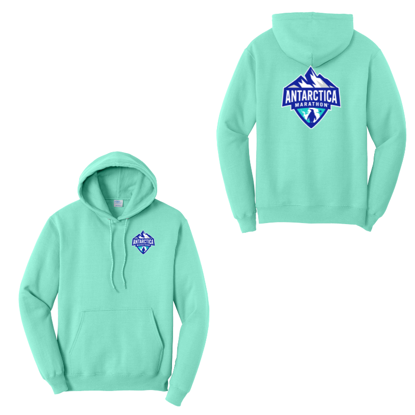 Antarctica Marathon - Unisex Fleece Pullover Hooded Sweatshirt (PC78H)