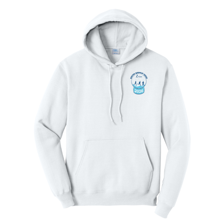 Sudadera unisex con capucha de forro polar "Live In" de Crim Winter Warm Up 