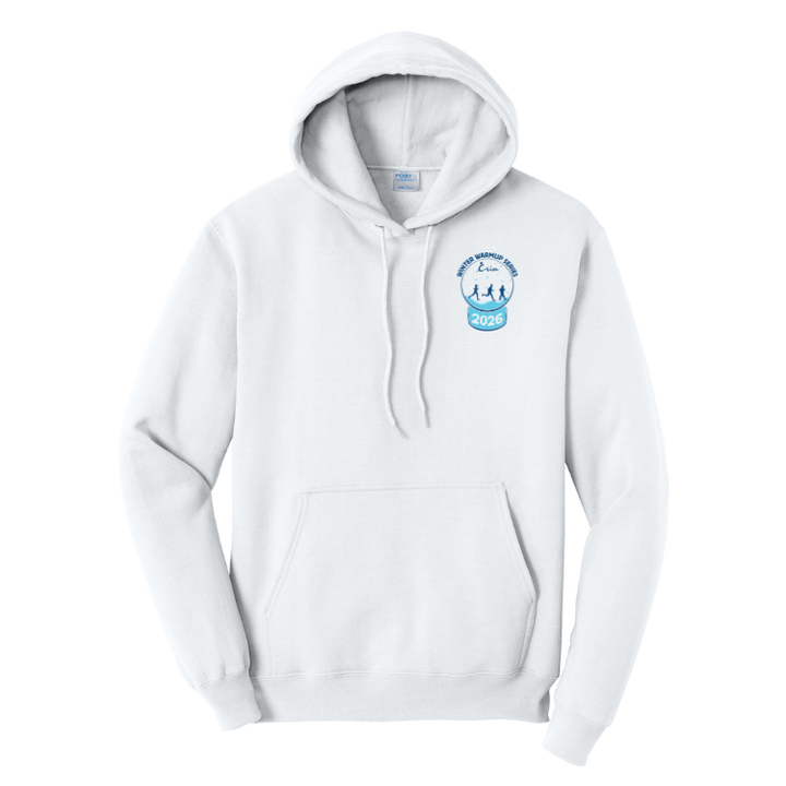 Sudadera unisex con capucha de forro polar "Live In" de Crim Winter Warm Up 