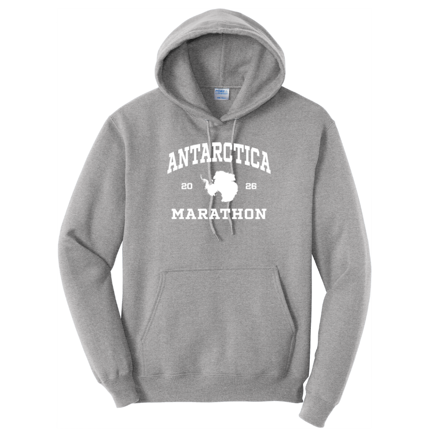 Antarctica Marathon - Unisex Fleece Pullover Hooded Sweatshirt (PC78H)