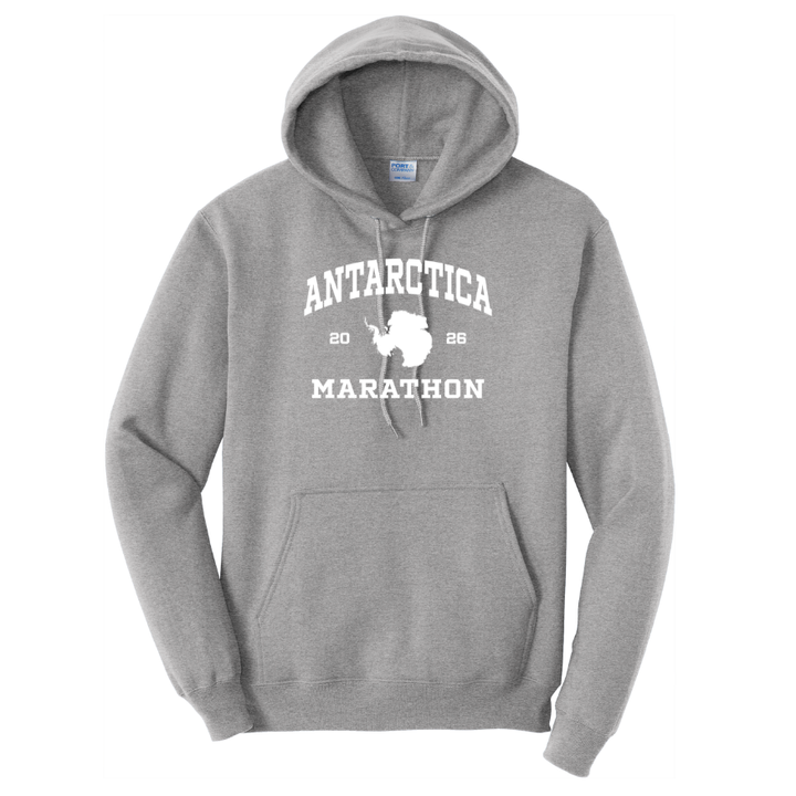 Antarctica Marathon - Unisex Fleece Pullover Hooded Sweatshirt (PC78H)