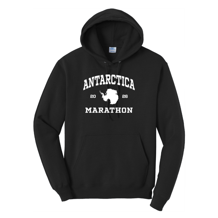 Antarctica Marathon - Unisex Fleece Pullover Hooded Sweatshirt (PC78H)