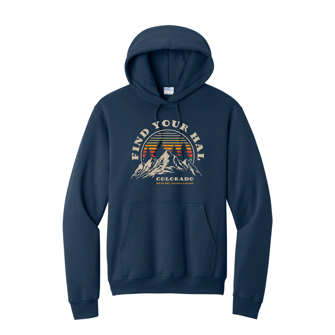 HAL Sports - Unisex Fleece Pullover Hooded Sweatshirt (PC78H)