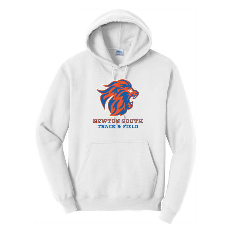 Newton South Track and Field - Unisex Fleece Pullover Hooded Sweatshirt (PC78H)