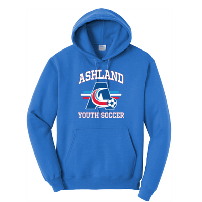 Sudadera con capucha de polar para adultos de Ashland Youth Soccer (PC78H)