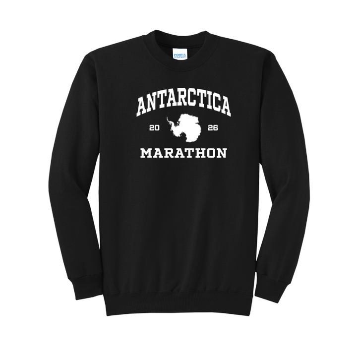 Antarctica Marathon - Unisex Core Fleece Crewneck Sweatshirt (PC78)
