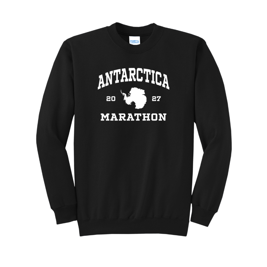 Antarctica Marathon 2027 - Unisex Core Fleece Crewneck Sweatshirt (PC78)
