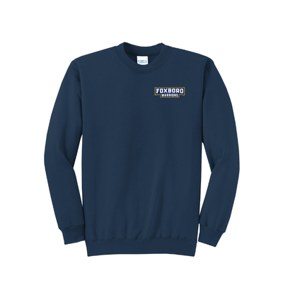 Foxboro High School - Unisex Core Fleece Crewneck Sweatshirt (PC78)