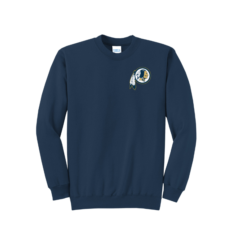 Foxboro High School - Unisex Core Fleece Crewneck Sweatshirt (PC78)