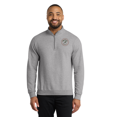 Clínica de Entrenadores de MSTCA - Sudadera de forro polar con cremallera de 1/4 (PC78Q)
