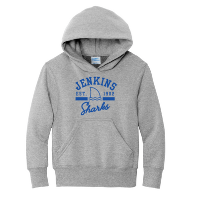 Jenkins Elementary - YOUTH Fleece Pullover Hooded Sweatshirt (PC90YH)