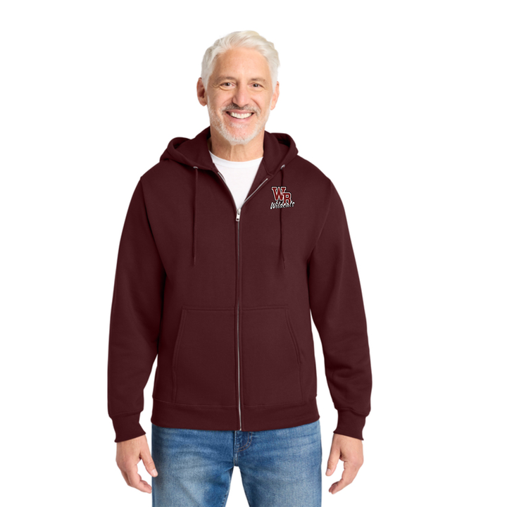 Howard School - West Bridgewater-Core Fleece Full-Zip Hooded Sweatshirt (PC78ZH)