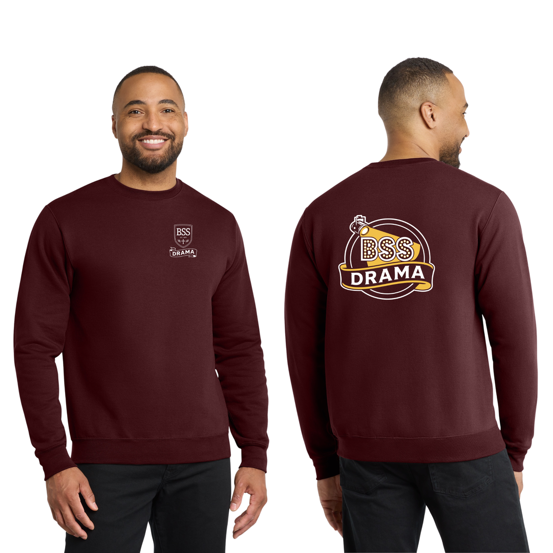 BSS Drama - ADULT Core Fleece Crewneck Sweatshirt (PC78)