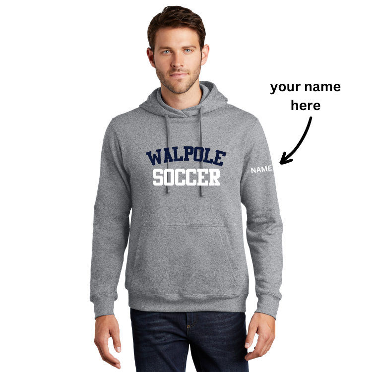 Walpole Girls Soccer- Adult Fleece Pullover Hoodie (PC850H)